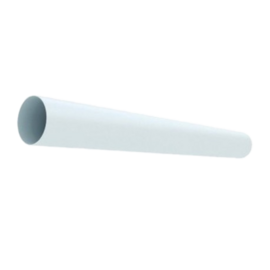 Witte buis rond MINIGAINE 3 m Ø 125 mm